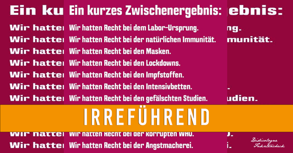 Irreführender Corona-Post: So arbeiten die alten Impf-Narrative