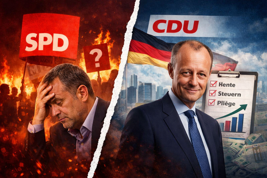 SPD in der Krise – und Merz nutzt das Machtvakuum im&nbsp;Sozialstaat