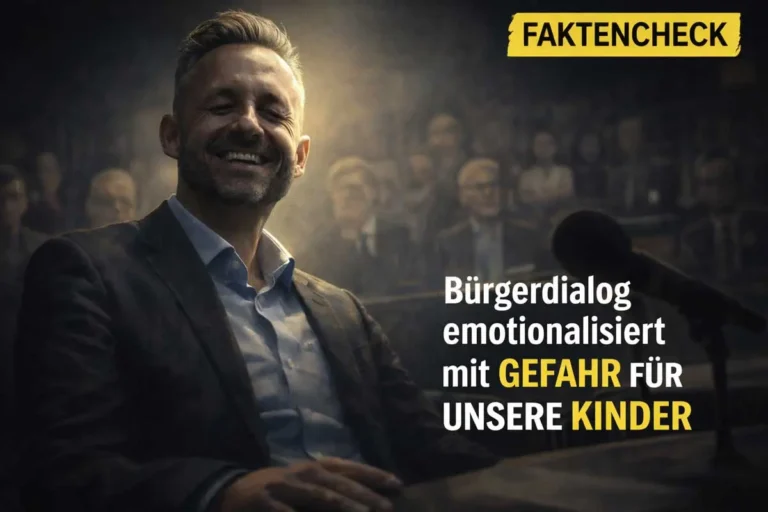 Faktencheck Bürgerdialog Analyse der Aussagen