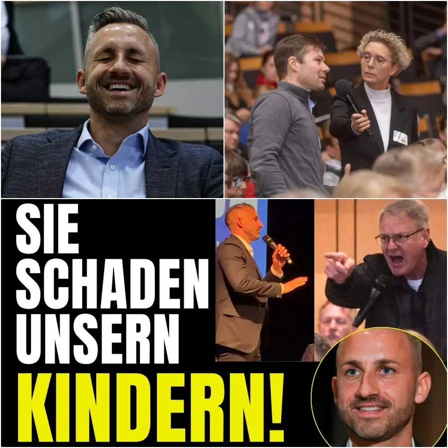 Facebook-Kachel mit Schlagzeile Sie schaden unsern Kindern und Fotos von Ulrich Siegmund