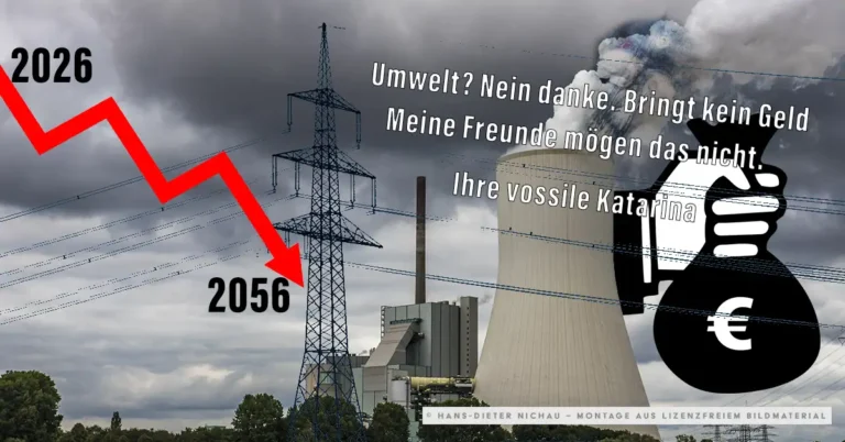 Kraftwerk mit Kühlturm und Strommast — Reiches Energiepolitik: Strom erst in den 2030ern billiger